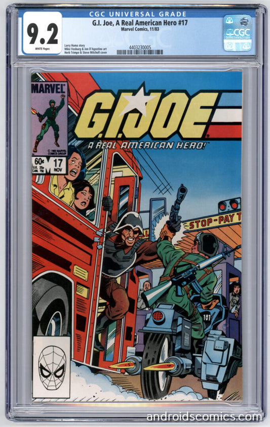 G.I. Joe #17 CGC 9.2