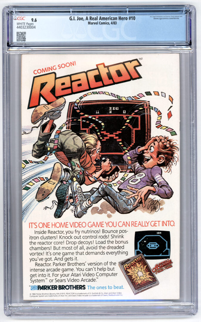 G.I. Joe #10 CGC 9.61st App. of Dr. Venom