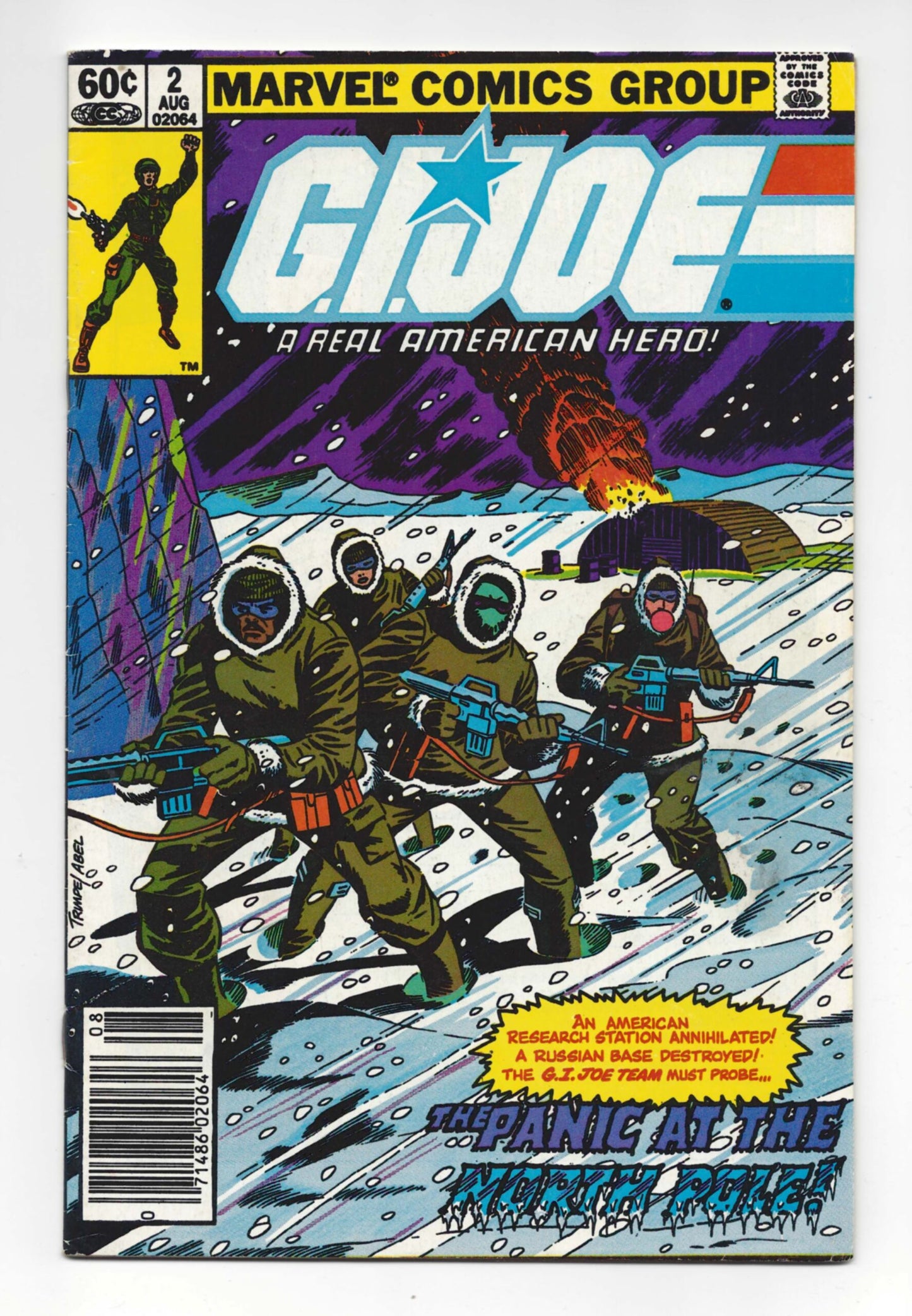 G.I. Joe #2  VG/FN  1st appearance of Kwinn