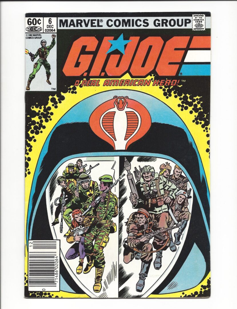 G.I. Joe #6  FN-  1st appearance of the October Guard