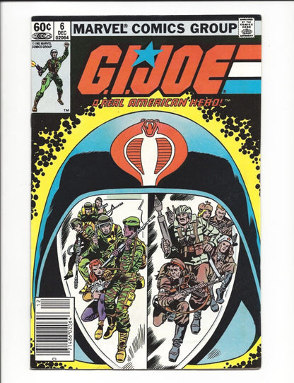 G.I. Joe #6  FN-  1st appearance of the October Guard