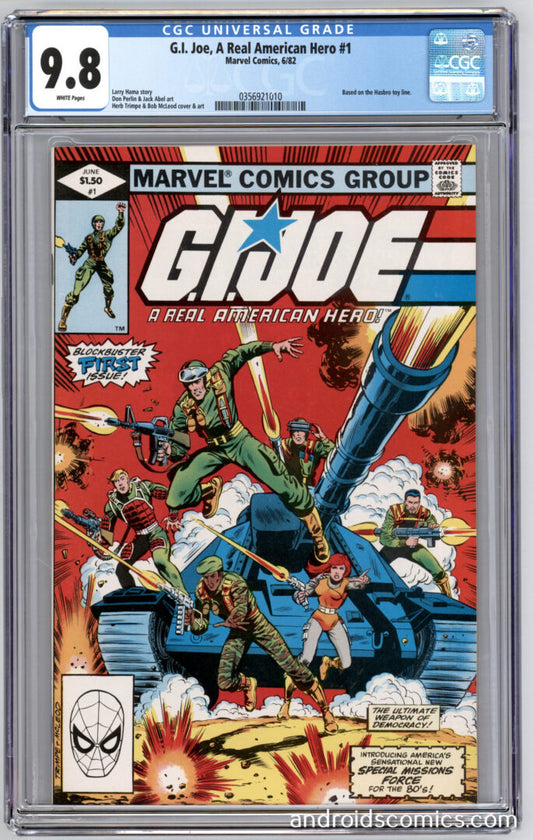 G.I. Joe #1  CGC 9.8
