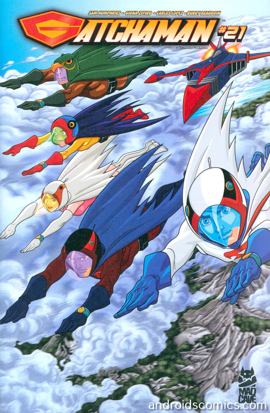 Gatchaman #21 Cover A Chris Batista Sabrina Cintron
