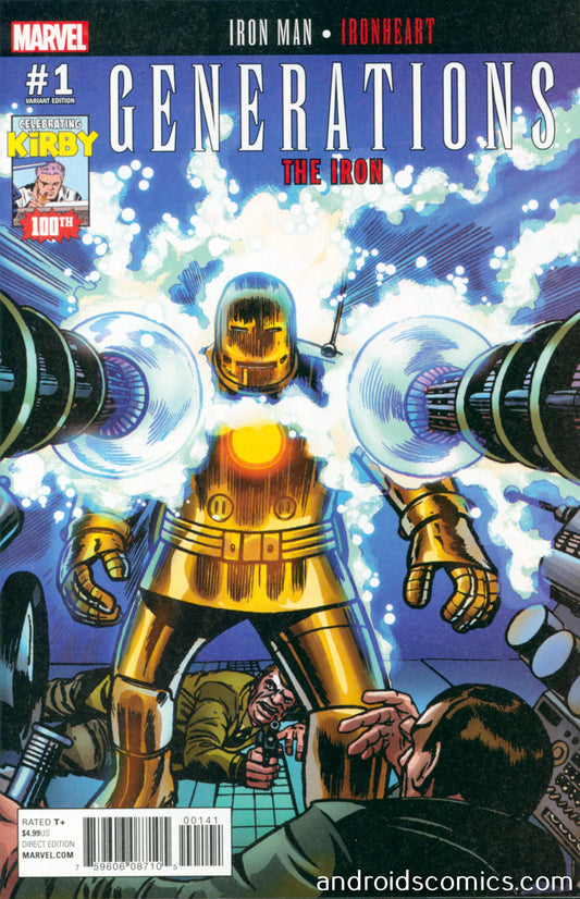 Generations Iron Man & Ironheart #1 Kirby 100 Variant