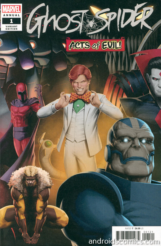Ghost Spider Annual #1 Christopher Connecting Variant