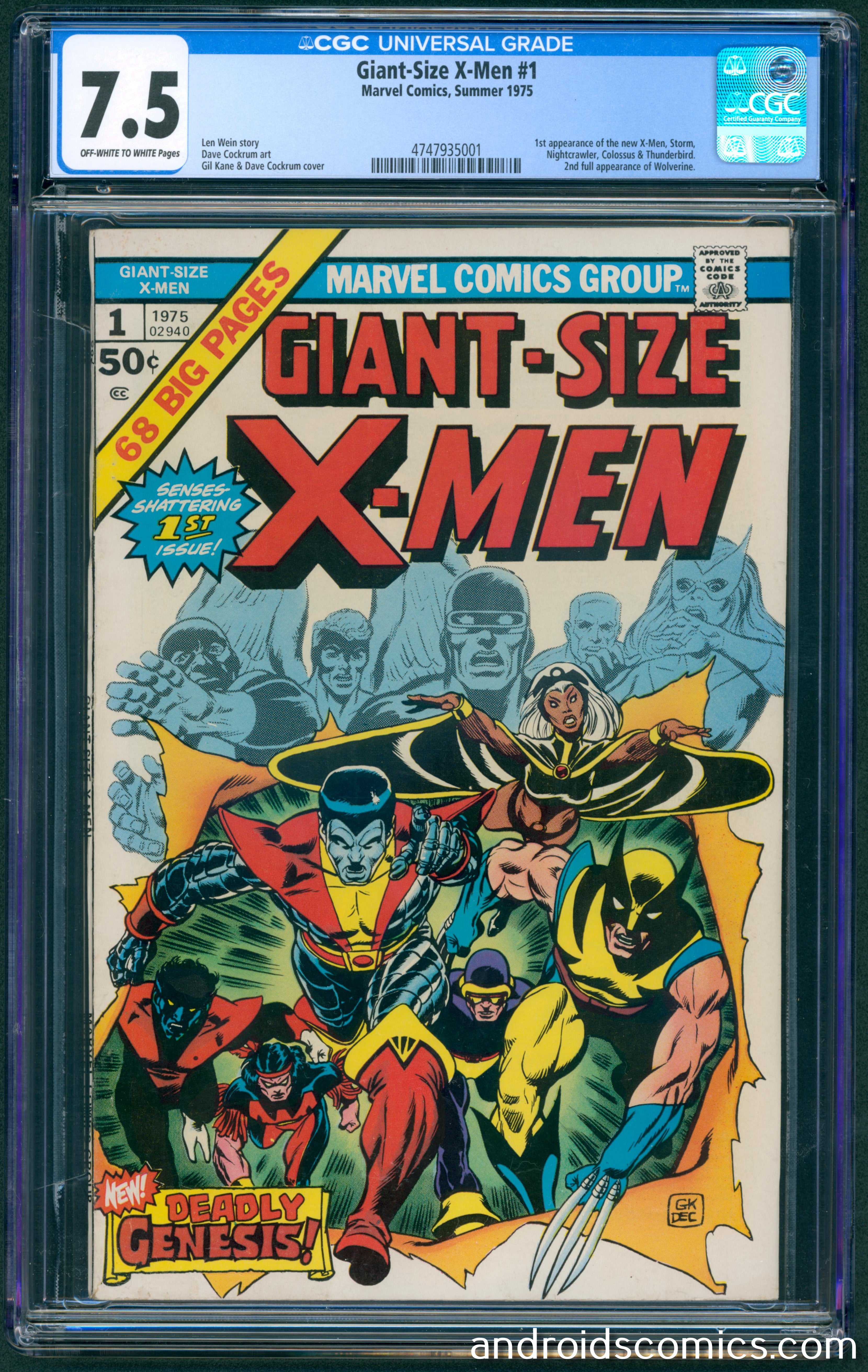 Giant Size X-Men #1 – Android's Amazing Comics