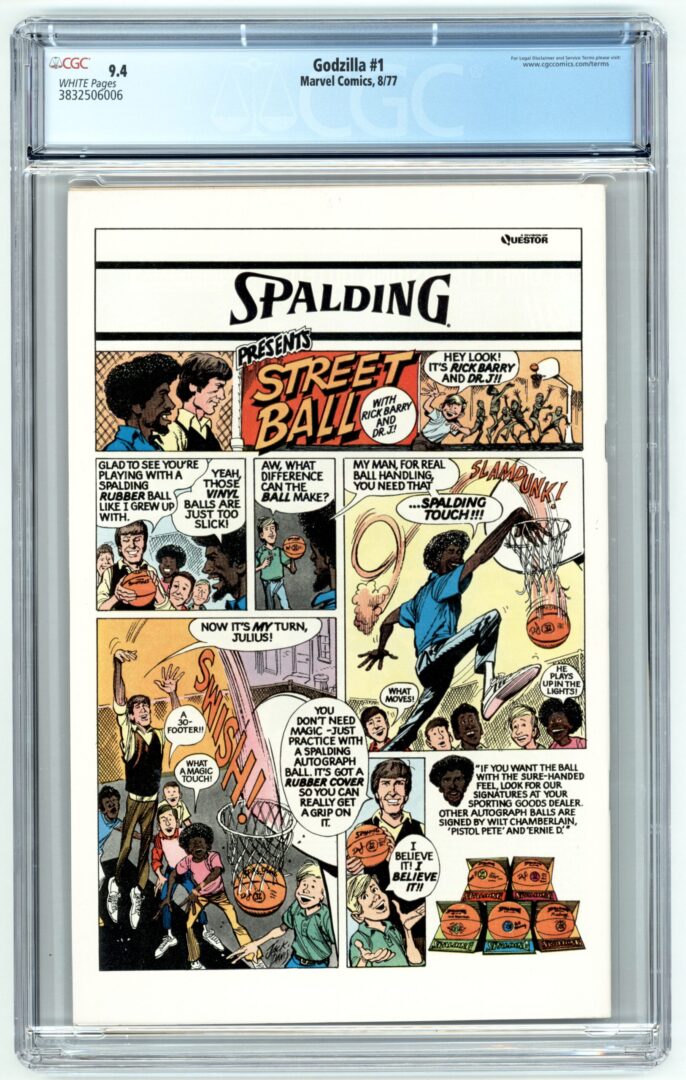 Godzilla #1  CGC 9.4