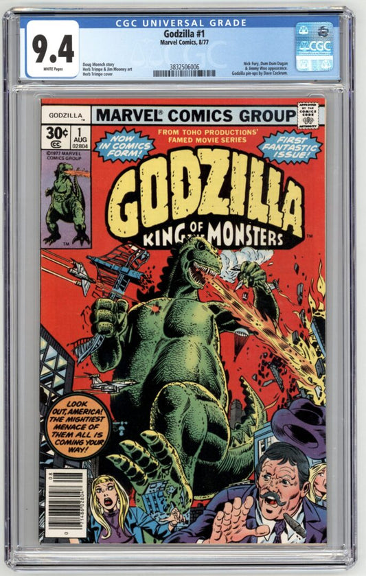 Godzilla #1  CGC 9.4