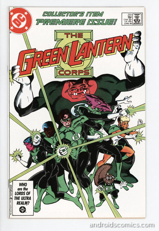 Green Lantern #201  VF/NM  1st App. of Kilowog