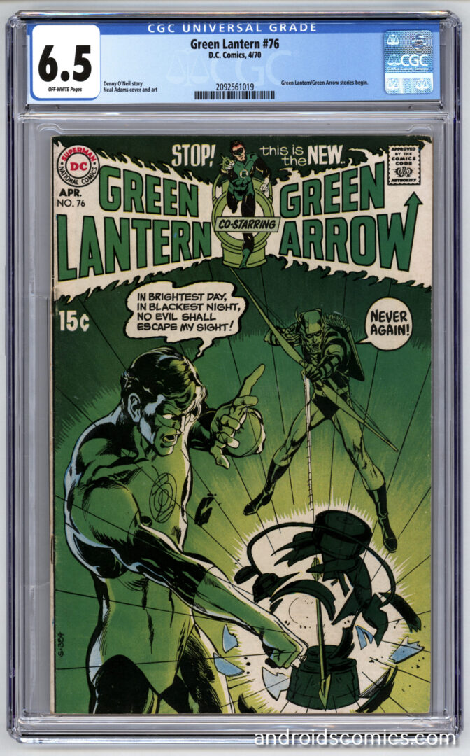 Green Lantern #76 CGC 6.5
