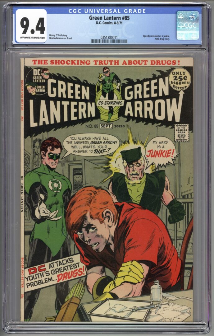 Green Lantern #85  CGC 9.4