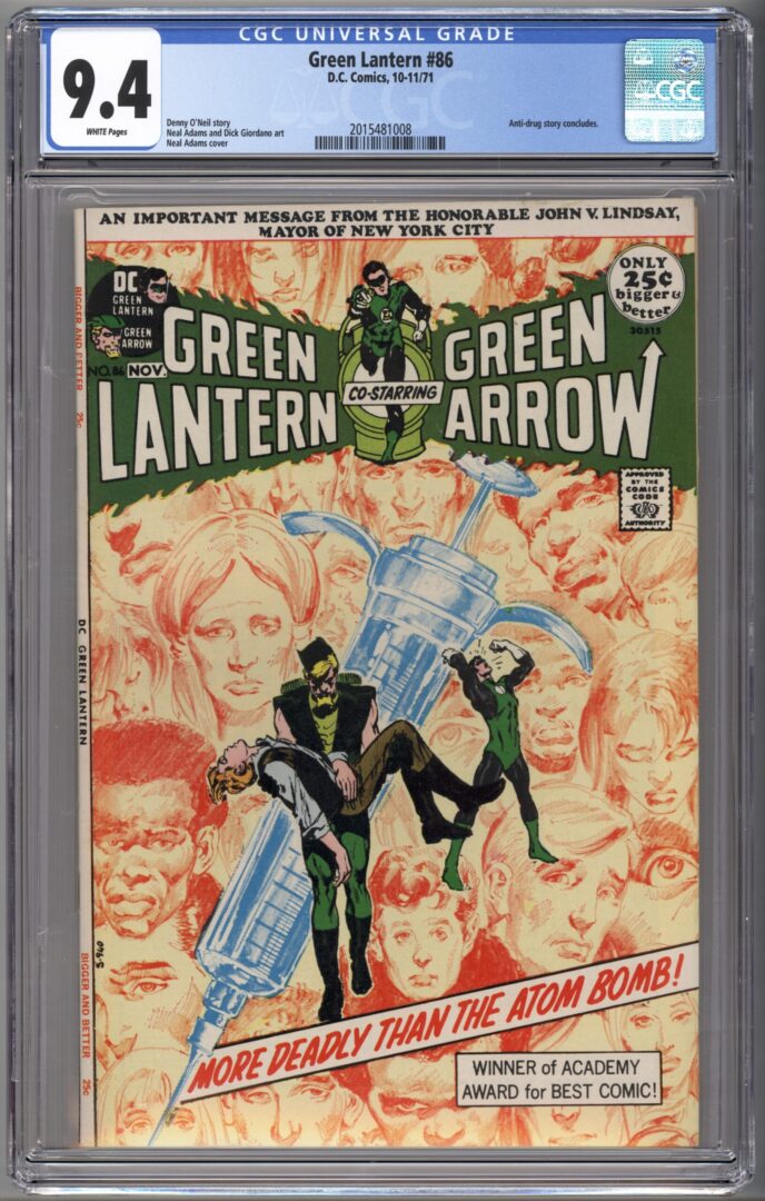 Green Lantern #86  CGC 9.4
