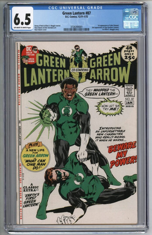 Green Lantern #87  CGC 6.5  1st appearance of John Stewart