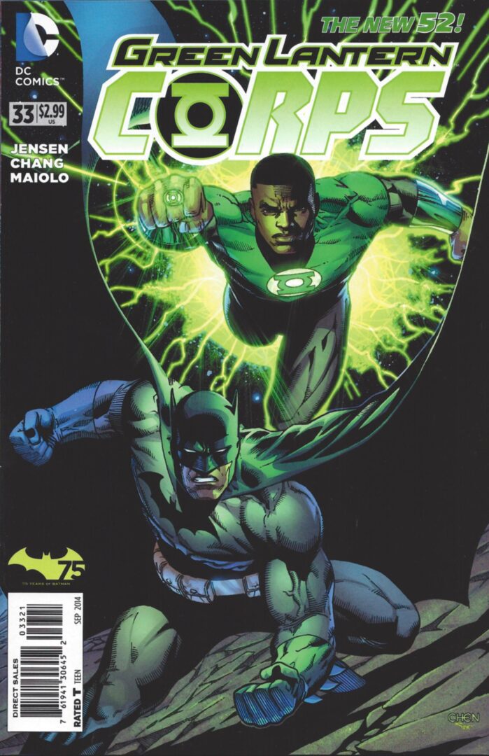 Green Lantern Corps #33  NM  Batman 75th Variant