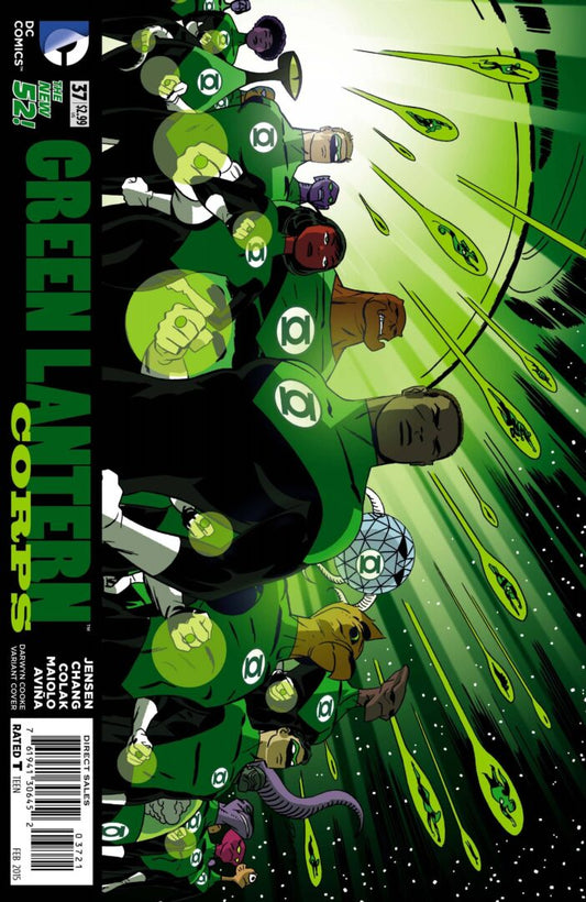 Green Lantern Corps #37  NM  Cover B