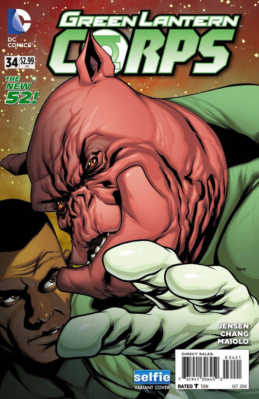 Green Lantern Corps #34  NM  Cover B
