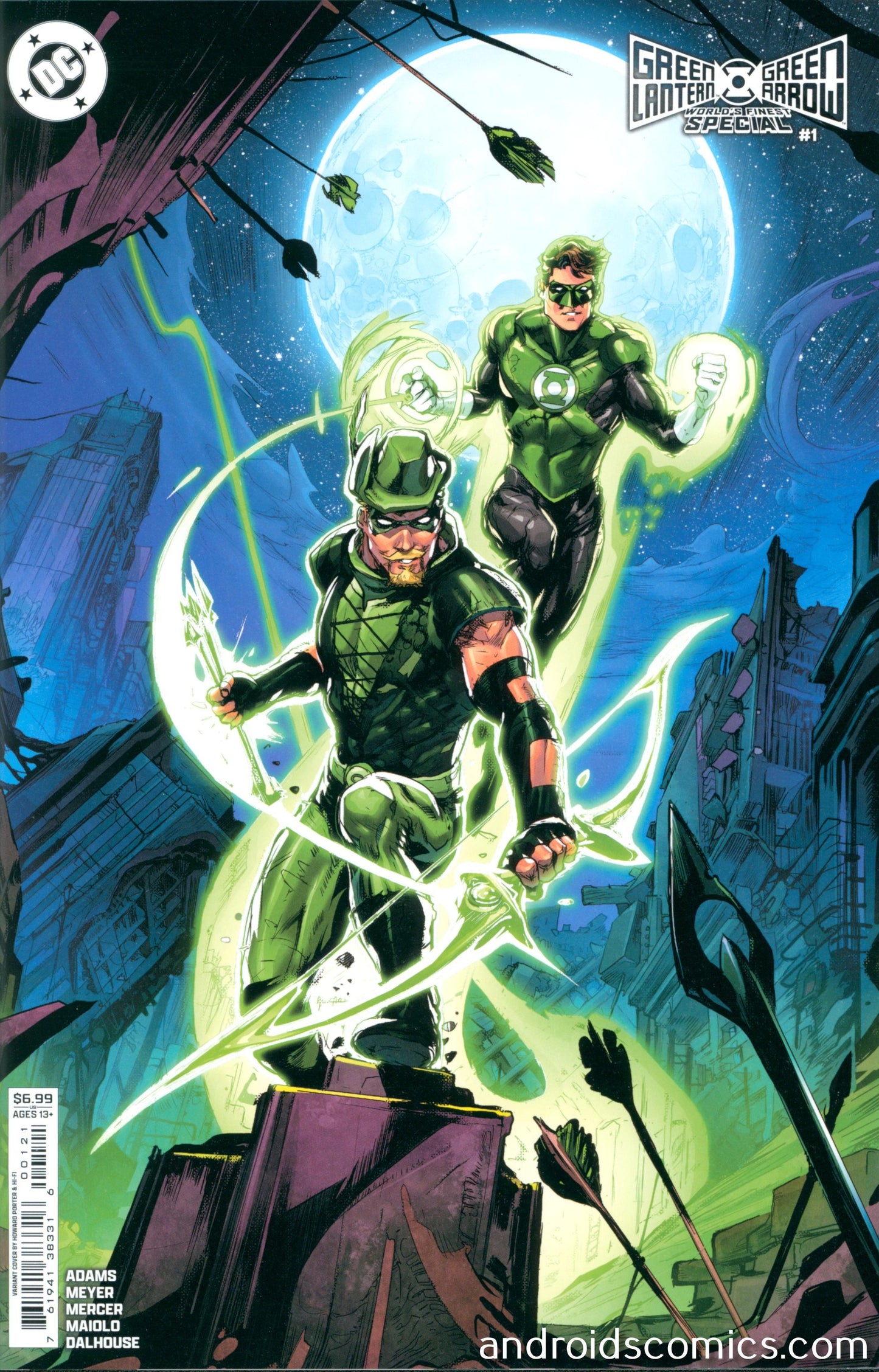 Green Lantern Green Arrow Worlds Finest Special #1 (One Shot) Cover B Howard Porter Card Stock Variant