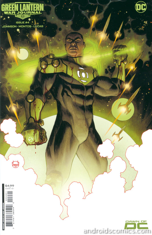 Green Lantern War Journal #4 Cover B Dave Johnson Variant