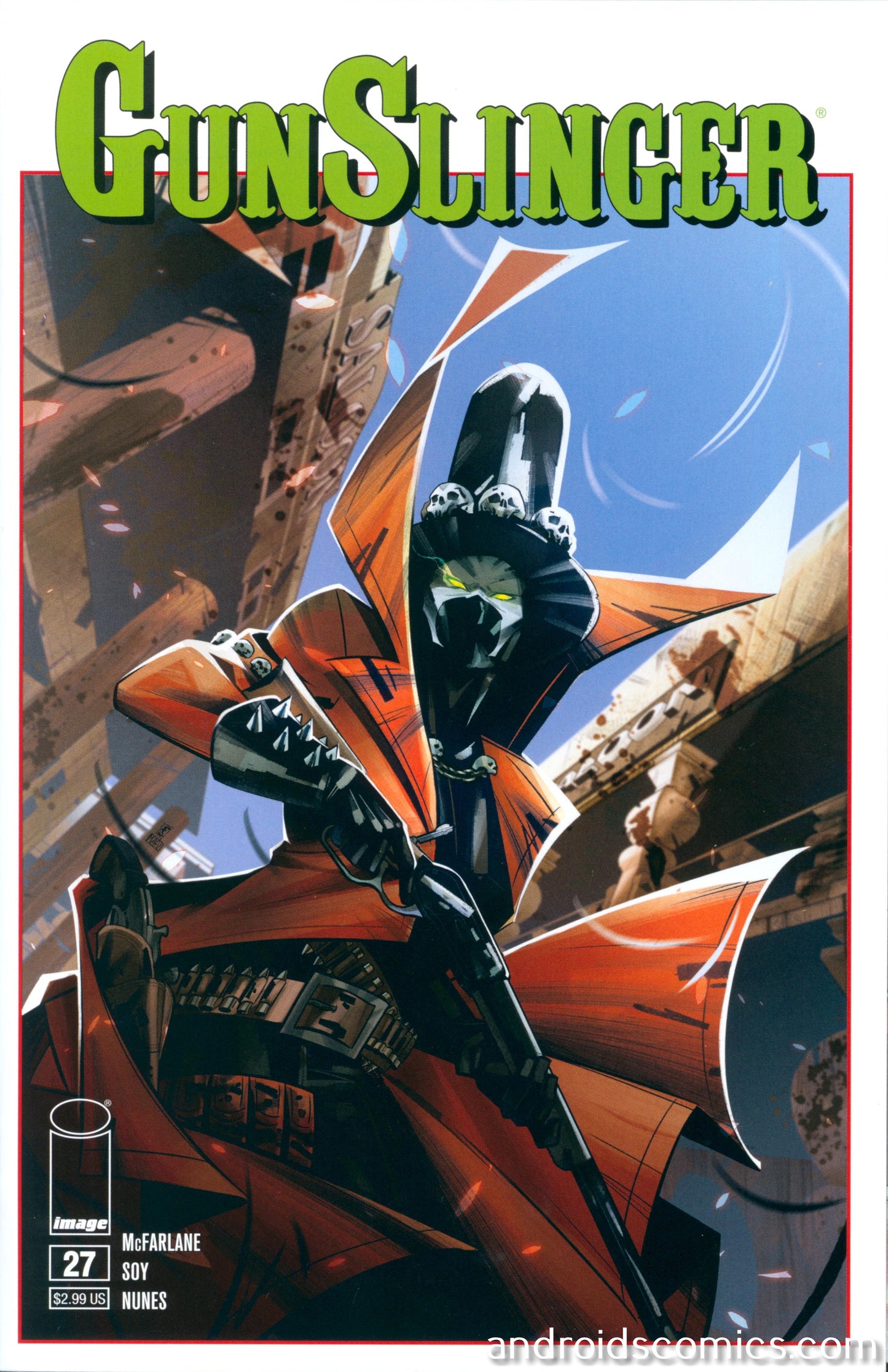 Gunslinger Spawn #27 Cover A Sabbatini