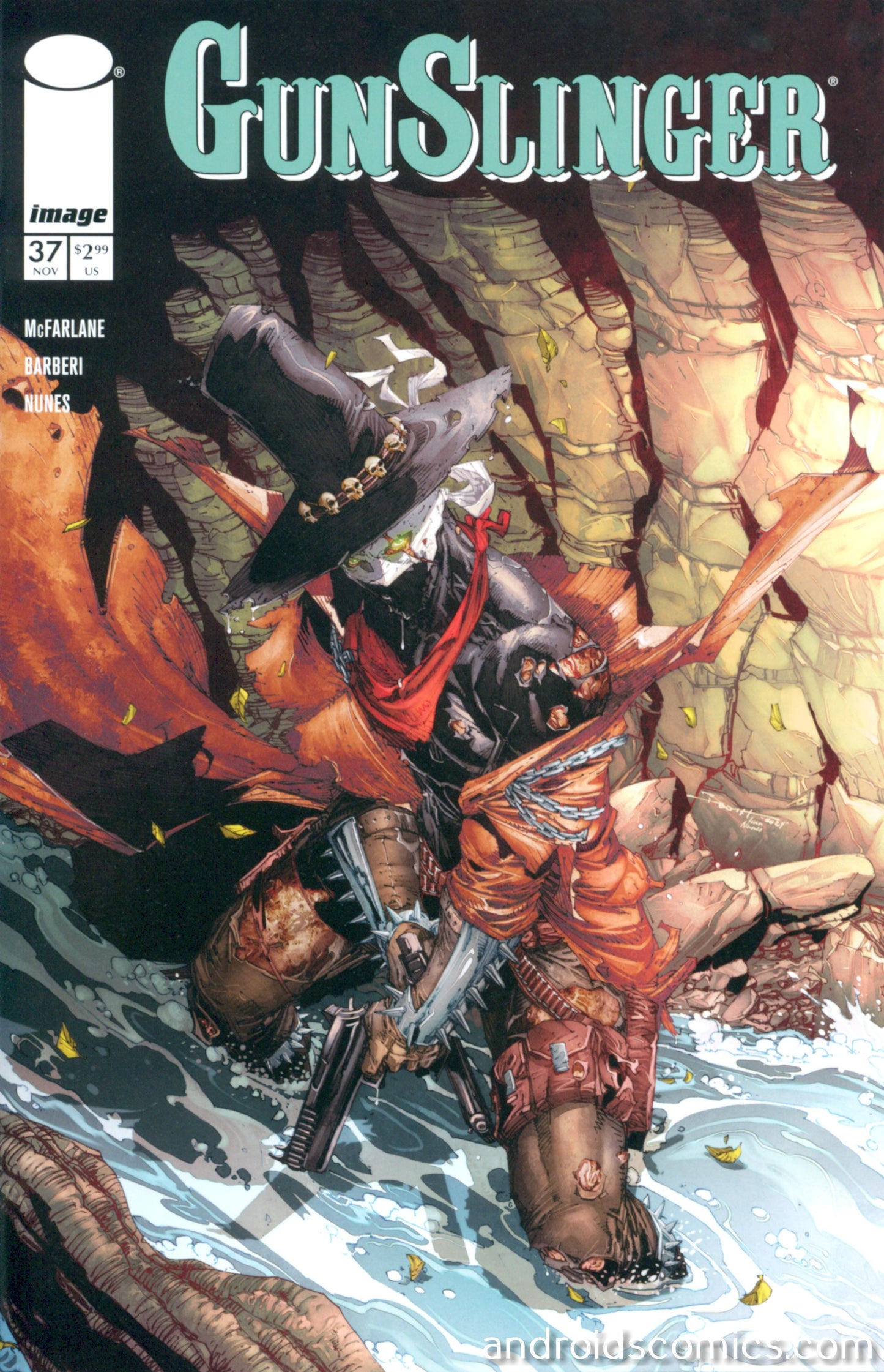 Gunslinger Spawn #37 Cover A Booth