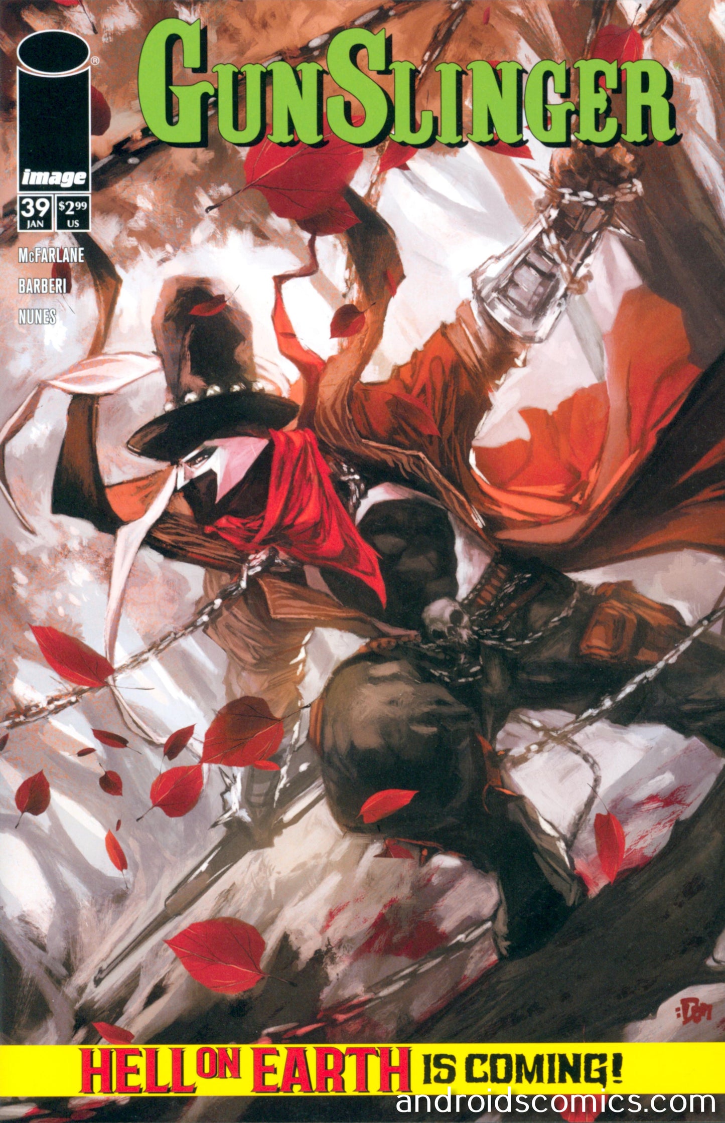 Gunslinger Spawn #39 Cover B Aguillo