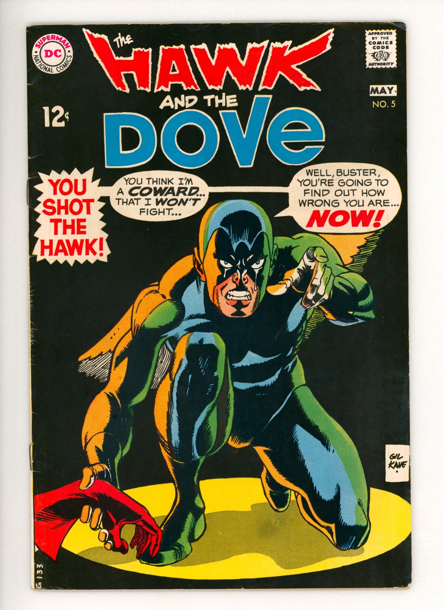 Hawk and Dove #5 VG/FN
