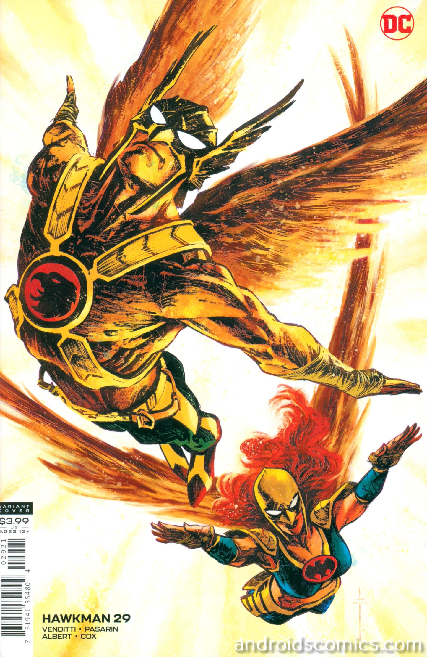 Hawkman #29 Variant Edition