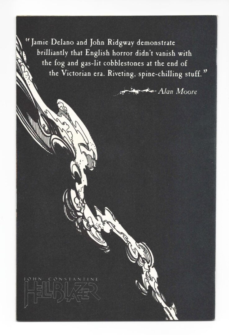 Hellblazer #1  FN  1st appearance of Papa Midnite