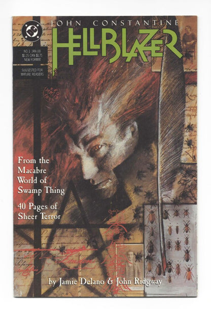 Hellblazer #1  FN  1st appearance of Papa Midnite