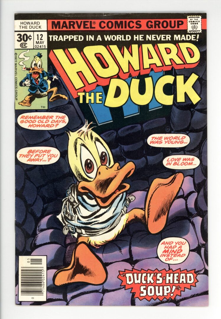Howard the Duck #12  VG/FN  1st cameo appearance of Kiss