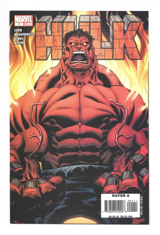 Hulk #1  VF-  1st appearance of the Red Hulk