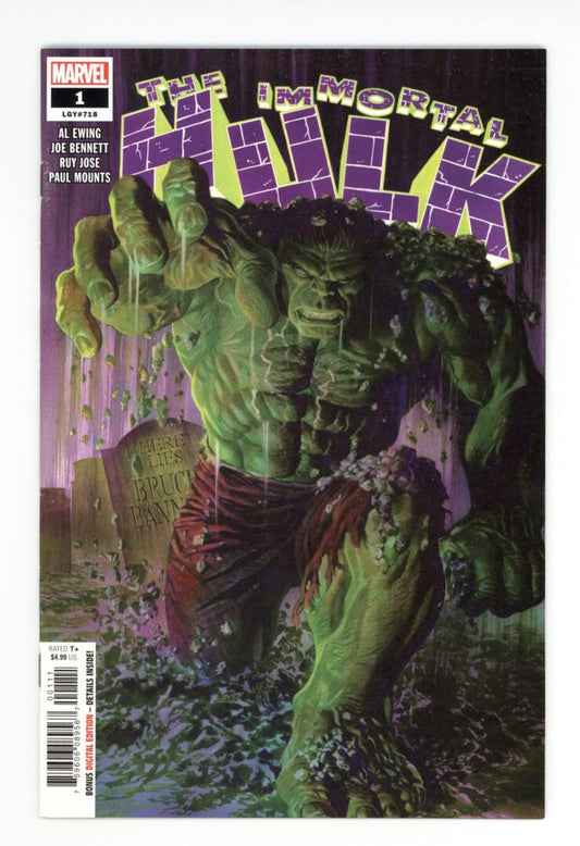 Immortal Hulk #1  VF