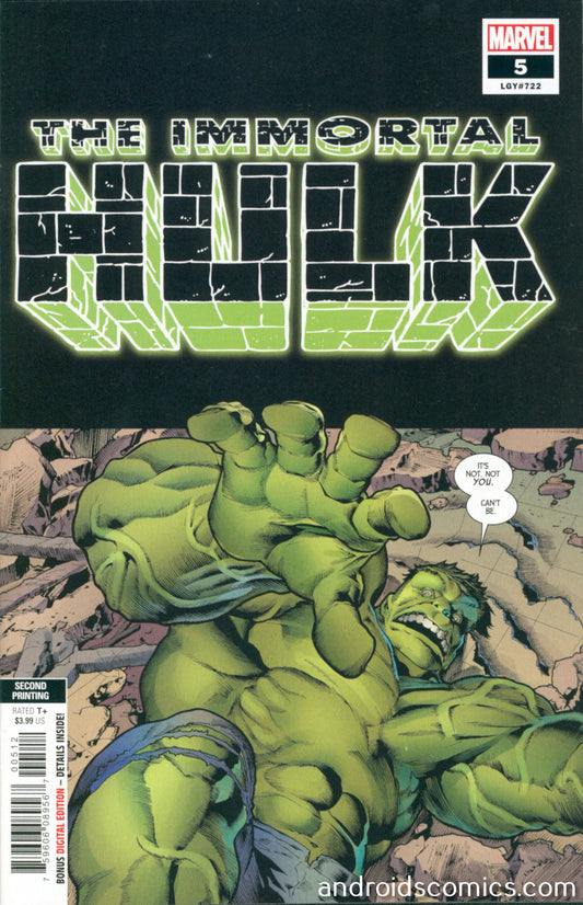 Immortal Hulk #5 2nd Print
