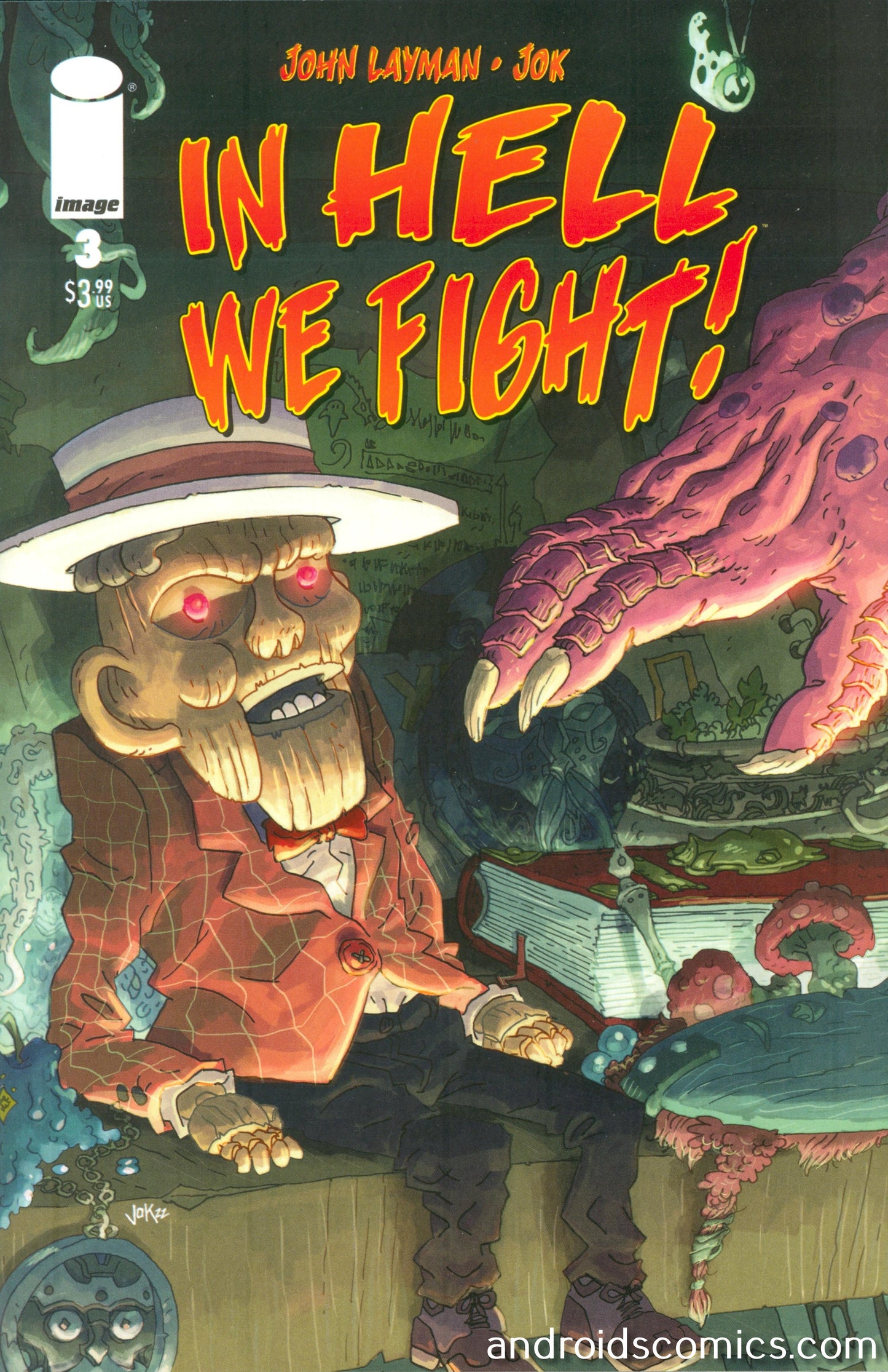 In Hell We Fight #3 Cover A Jok