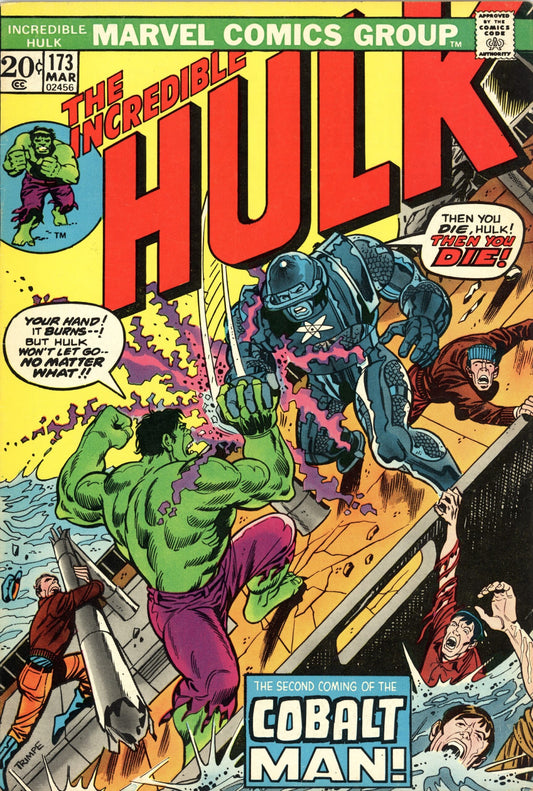 Incredible Hulk #173  FN-