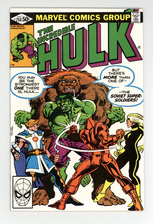 Incredible Hulk #258  FN/VF  1st appearance of Ursa Major