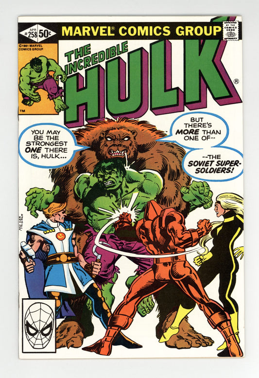 Incredible Hulk #258  VF-  1st appearance of Ursa Major