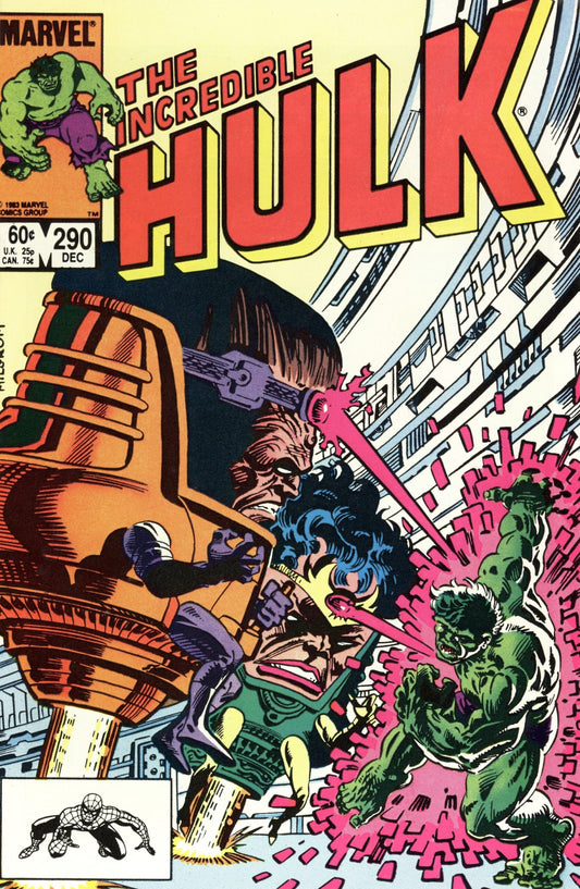 Incredible Hulk #290  VF-   1st appearance of Ms. Modok (Katherine Waynesboro)