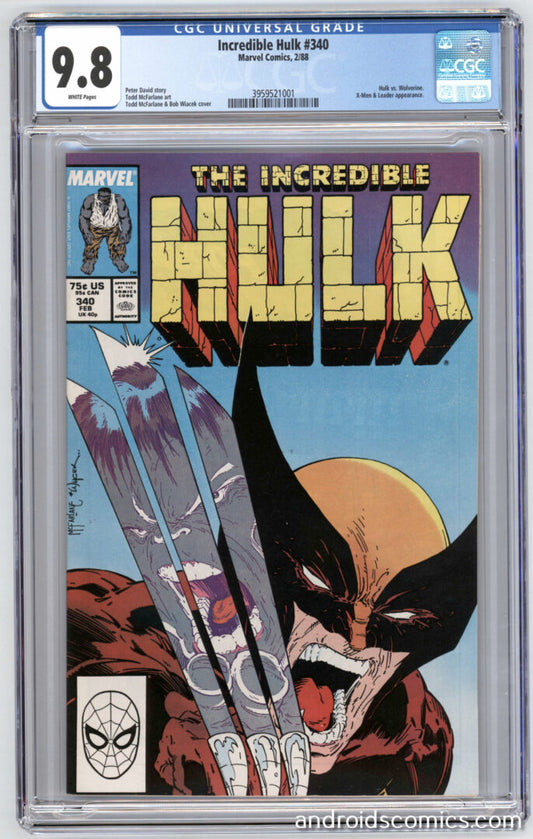 Incredible Hulk #340  CGC 9.8