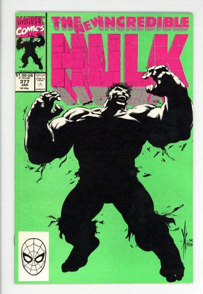 Incredible Hulk #377  FN  1st appearance of the Professor Hulk