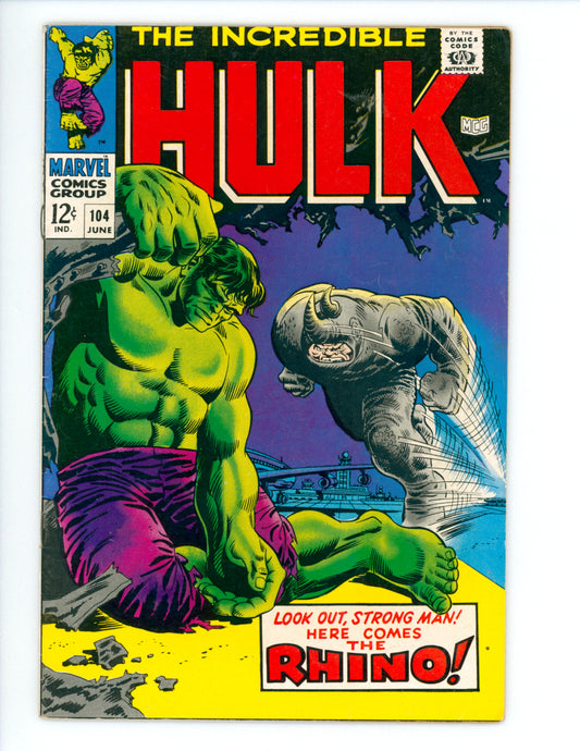 Incredible Hulk #104 FN