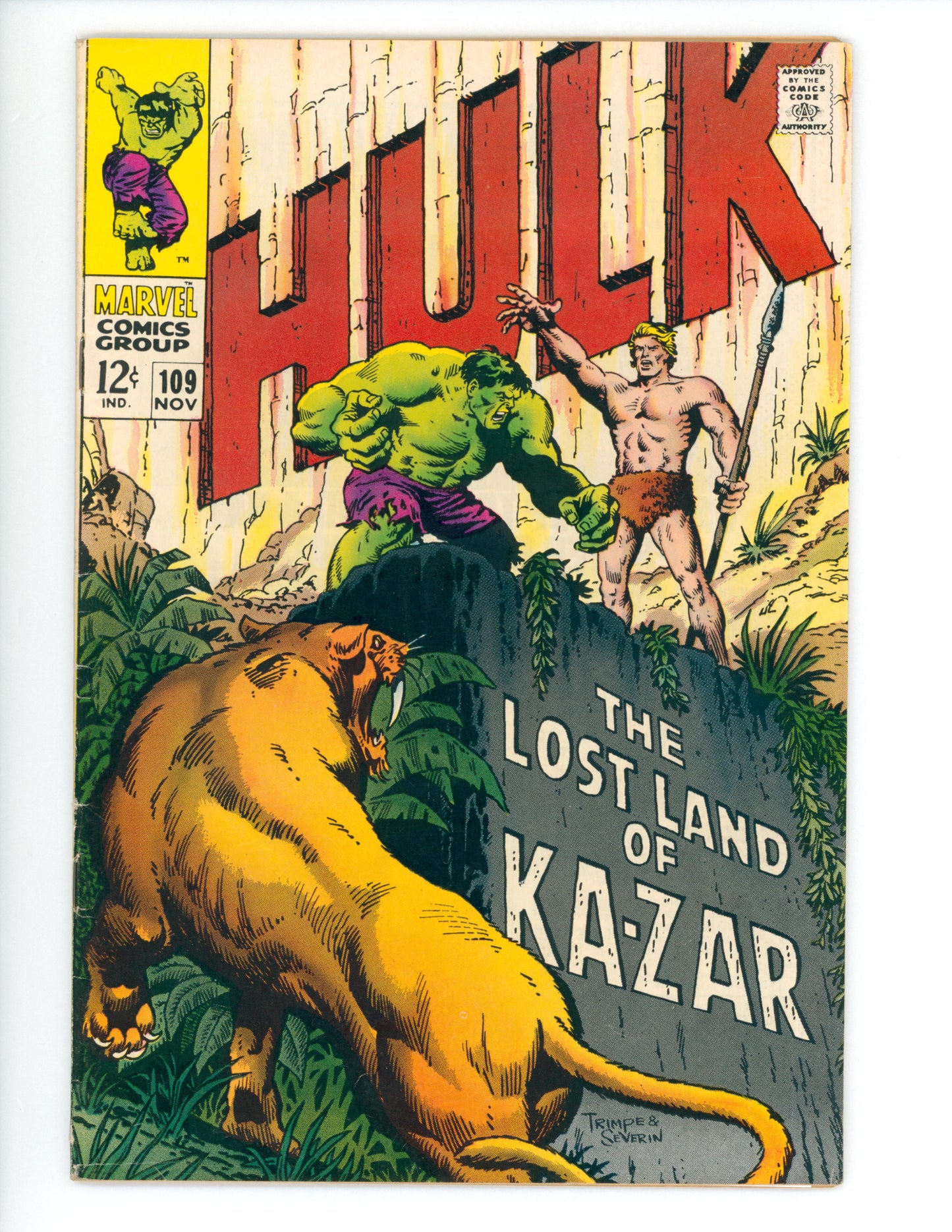 Incredible Hulk #109 FN+