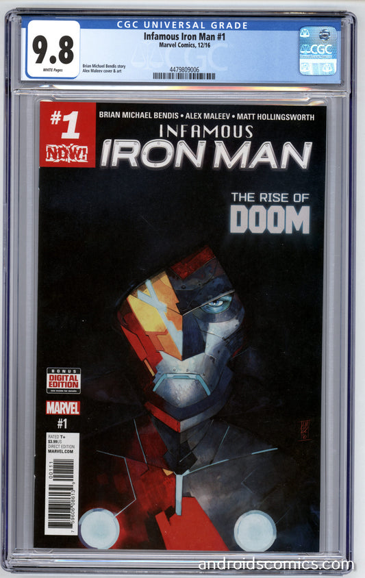 Infamous Iron Man #1 CGC 9.8