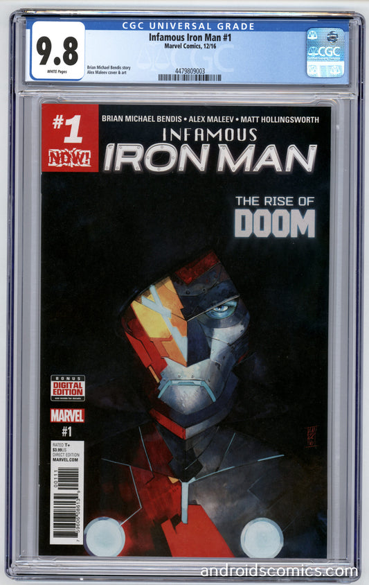 Infamous Iron Man #1 CGC 9.8