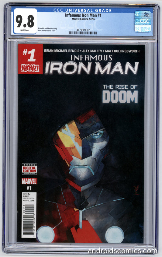Infamous Iron Man #1 CGC 9.8