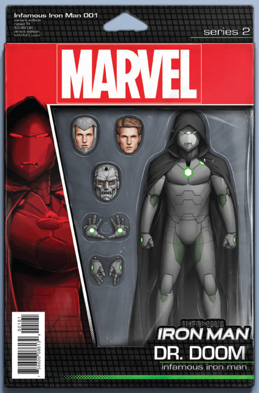 INFAMOUS IRON MAN #1 CHRISTOPHER ACTION FIGURE VAR NM