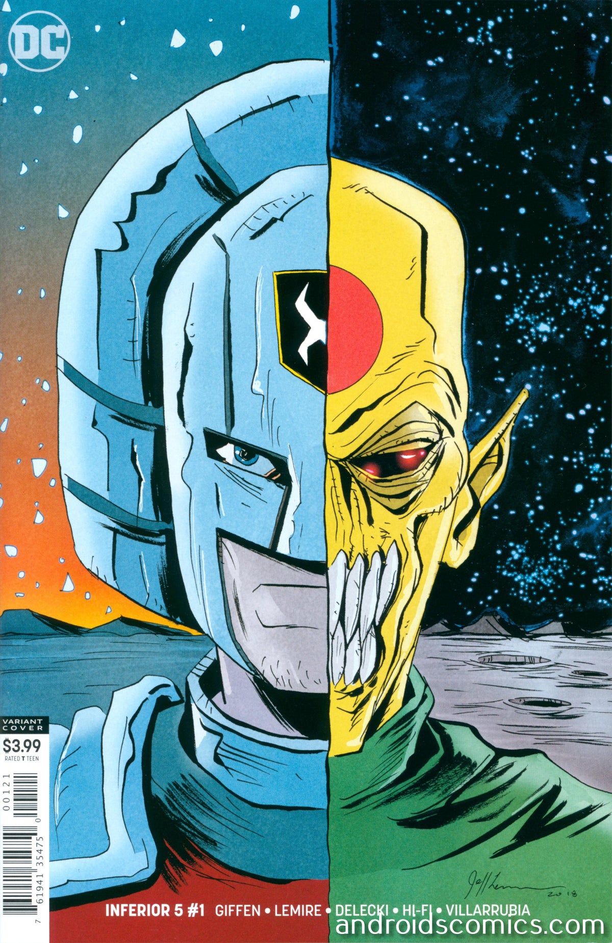 Inferior Five #1 (Of 12) Variant Edition
