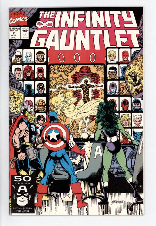 Infinity Gauntlet #2  NM  1st App. of Epoch
