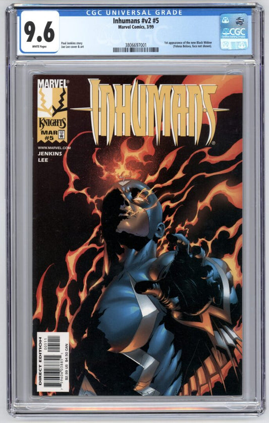 Inhumans #5  CGC 9.6  1st App. of Yelena Belova
