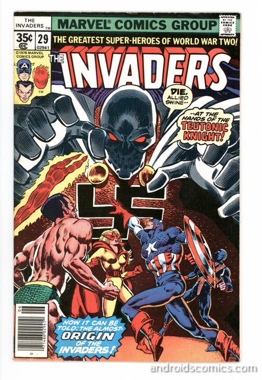 Invaders #29  FN-  1st App. of Teutonic Knight